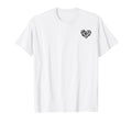 Playing Soccer Heart Soccer Player T-Shirt - Streetwear Style Unisex