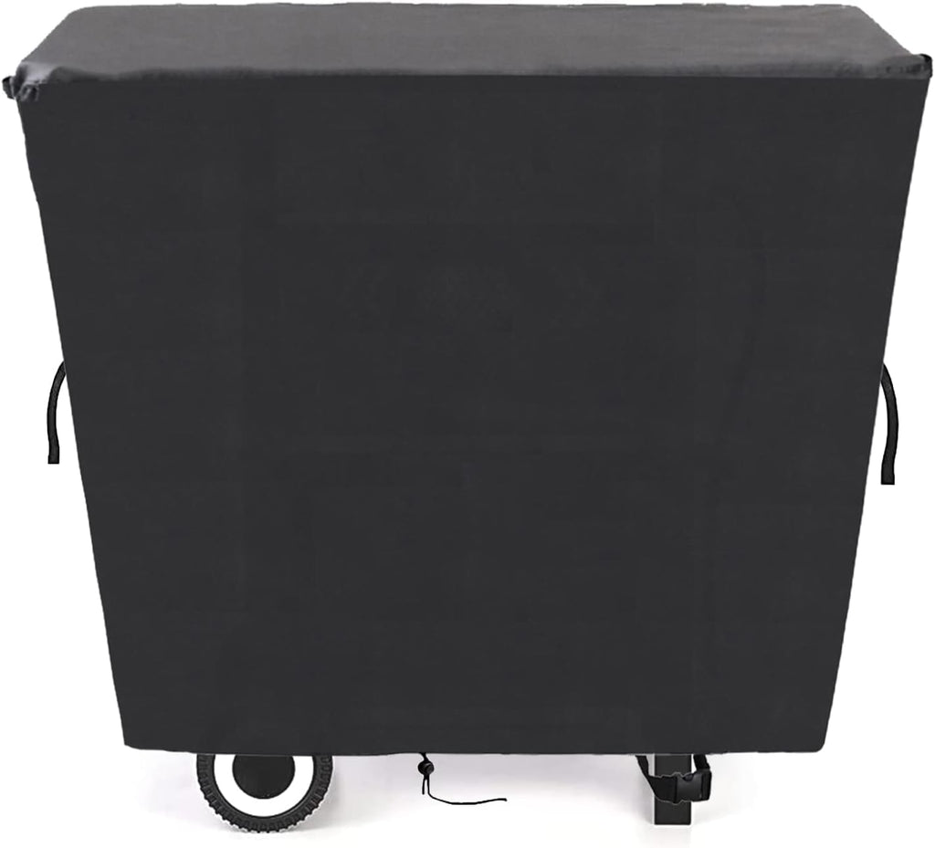Kingling Grill Cover Fits for Captiva Designs 2-Burner Propane Gas Grill, Waterproof Heavy Duty Barbecue Griddle Cover - 37''x20''x35''