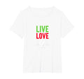 Live Love Soccer Inspiring Sports T-Shirt - Aesthetic Graphic Men Women