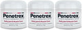 Penetrex Joint & Muscle Therapy - Soothing Comfort for Back, Neck, Hands, Feet - Premium Whole Body Rub with Arnica, Vitamin B6 MSM & Boswellia - 2oz 3-Pack