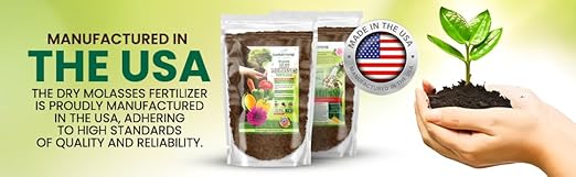 Organic Molasses for Plants - Horticultural Molasses - Ideal for Traditional & Hydroponic Gardening, for Indoor & Outdoor Plants (4 QUARTS)