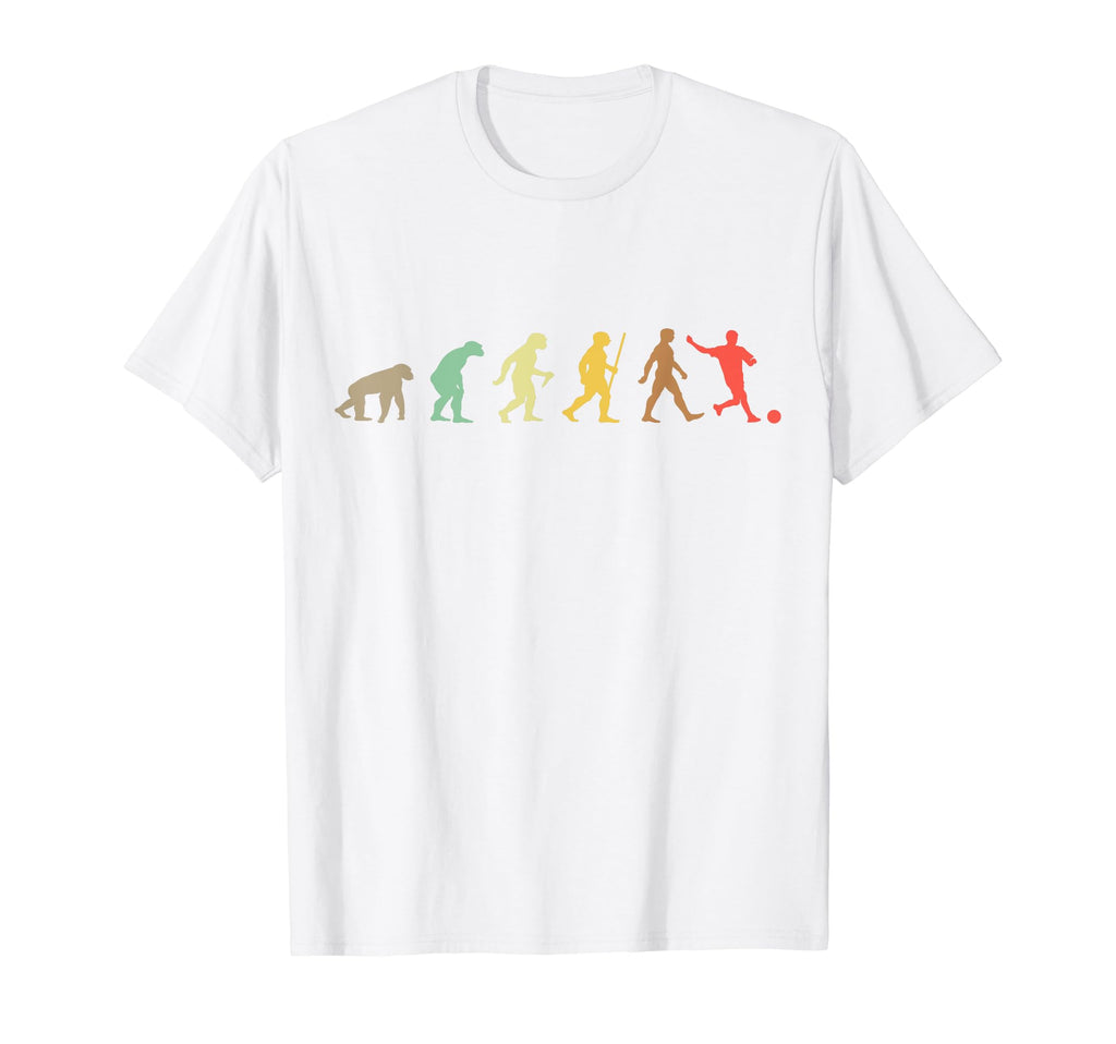 Football Soccer Evolution T-Shirt - Graphic Print Men Women