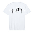 Soccer Heartbeat Soccer Player Soccer T-Shirt - Trendy Graphic Men Women