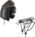 Ibera PakRak Touring Bicycle Seatpost/Disc/Non/Disc Rack and Quick Release Bag