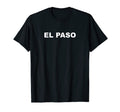 I Love El Paso Jersey American Flag Usa T-Shirt - Graphic Print for Adults