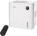 Evaporative Humidifier for Bedroom, 5L Quiet No Mist Humidifier With Aroma Diffuser, 14H Timer, Top-Fill, 5 Speed, No White Dust, Easy to Clean, for Baby, Nursery, Home & Office