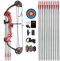 Compound Bow Archery for Youth and Beginner, Right Handed,19”-28” Draw Length,15-29 Lbs Draw Weight, 260 fps