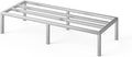 24 in X 60 in. Aquarium Stand | Industrial Style Aluminum Fish Tank Base with Open Frame Design
