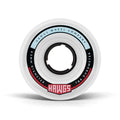 Hawgs Fatty Wheels 63mm 78a - White (Set of 4)