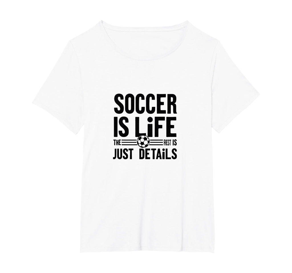 Soccer Is Life Soccer Dads Sporty Passion T-Shirt - Trendy Graphic Unisex