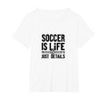 Soccer Is Life Soccer Dads Sporty T-Shirt - Aesthetic Graphic Unisex