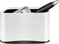 Cat Litter Scooper with Holder, Stainless Steel Cat Litter Scoop, Kitty Poop Scooper Stand for Litter Box, Cat Caddy for Litter Scoop, Fast Sifting Kitty Poop Scooper Caddy Poop Scooper Stand