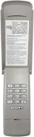 Universal Garage Door Opener Keypad for Liftmaster/Chamberlain/Craftsman/Genie/Linear/Wayne Garage Door Opener Keypad Wireless Keyless Entry Remote with Smart Learn Button or DIP Switch