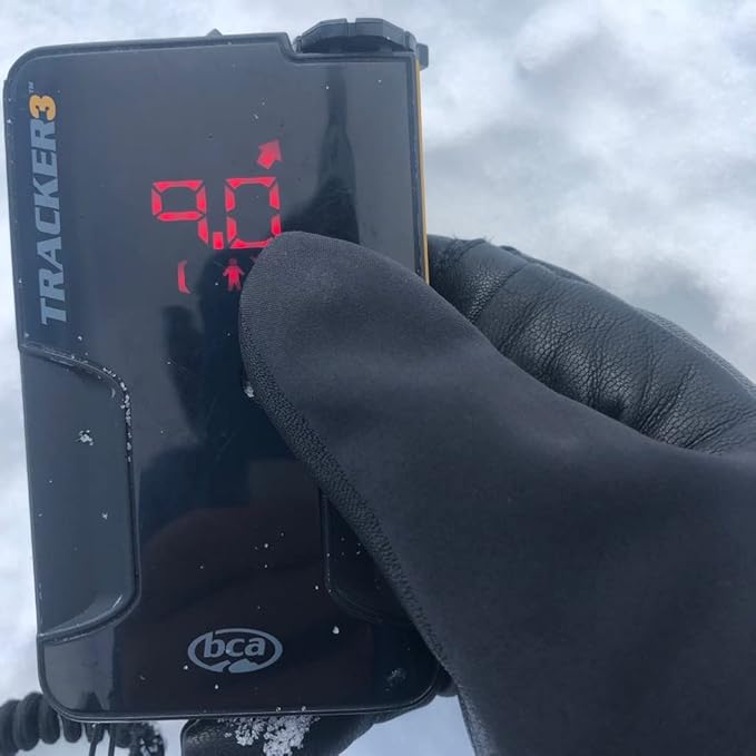 Bundle Backcountry Access BCA Tracker 3 Avalanche Beacon Avalanche Transceiver + 240cm Avalanche Rescue Snow Probe Avy Package for Backcountry ski + Snowmobile