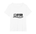 Soccer Is Life Life I Just Drive Womens T-Shirt - Novelty Apparel Unisex
