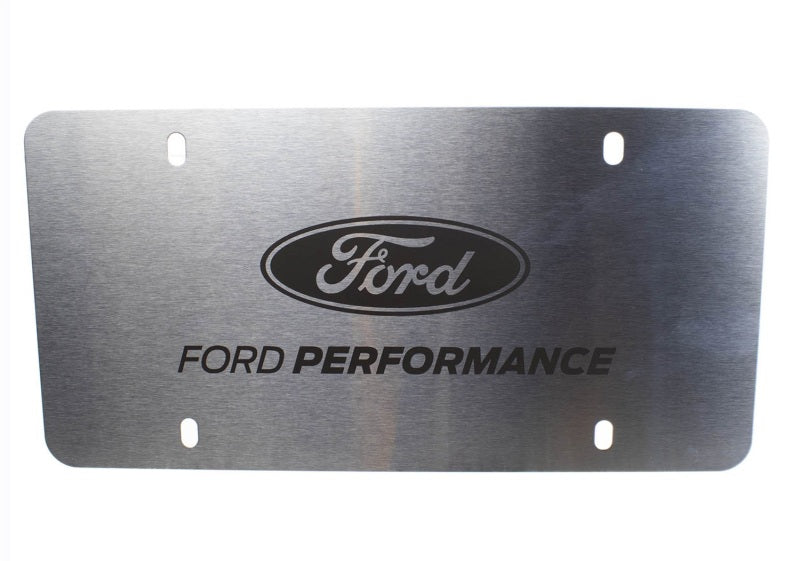 Ford Racing Stainless Steel Marque Plate M-1828-LS
