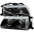 SPYDER Honda Civic 88-89/CRX 88-89 Projector Headlights LED Halo Blk PRO-YD-HC88-HL-BK 5010803
