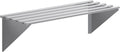 AmGood 18 in. x 48 in. NSF Stainless Steel Tubular Wall Shelf | Heavy-Duty Metal Shelving for Appliances & Equipment | Ideal for Kitchen, Restaurant, Garage, Laundry, Utility Room