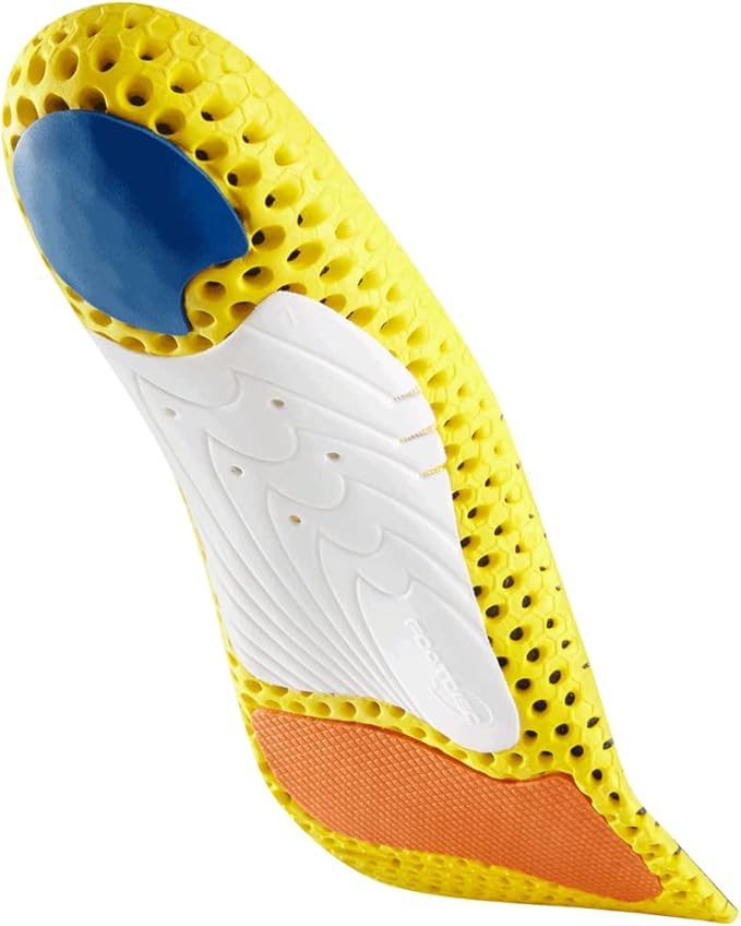 CURREX RunPro Insoles for Running Shoes – Arch Support Inserts to Help Reduce Fatigue, Prevent Injuries & Boost Performance – for Men & Women – Low Arch, XS