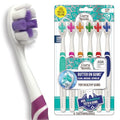 Gurunanda Butter Gums Adult Toothbrush, 6 Ct (Pack of 1) - Gum Massaging Clean