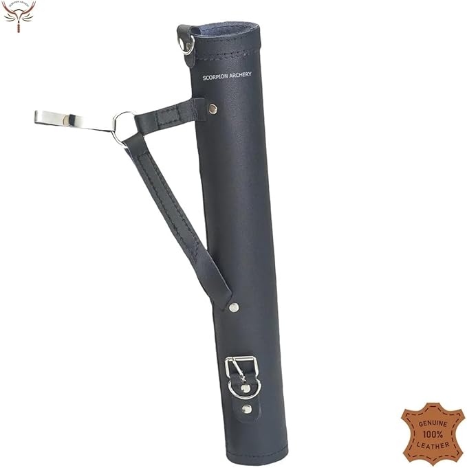 Traditional Back Quiver Bow Arrow Holder Handmade Leather Quiver Lightweight & Comfortable Gift for him Aniversary Gift