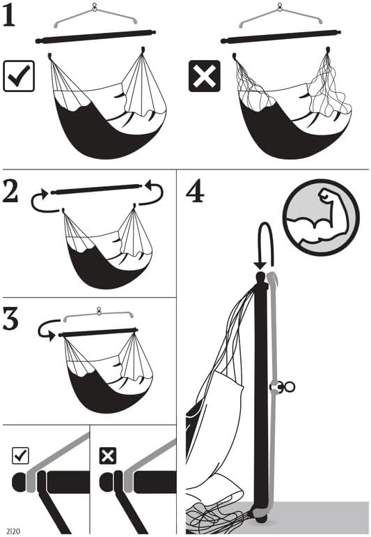 LA SIESTA® - XL King Domingo Hammock Swing Chair & CasaMount - Weather & Tear Resistant Hanging Chair - Outdoor Indoor Hammock Chair w/Suspension Kit for Walls Ceilings Square Beams - Lime