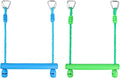 Kids Ninja Monkey Bars 2 Packs for Slackline Accessories for Slackline Obstacle Course for Backyard Attachments to Most Any Home Playground Equipment Sets