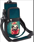 25/32/40/64oz Water Bottle Bag Holder Carrier-Insulated Crossbody Sling Case Sleeve with Strap & Pockets for Men Women Gym Cycling Travel Walking Hiking Camping