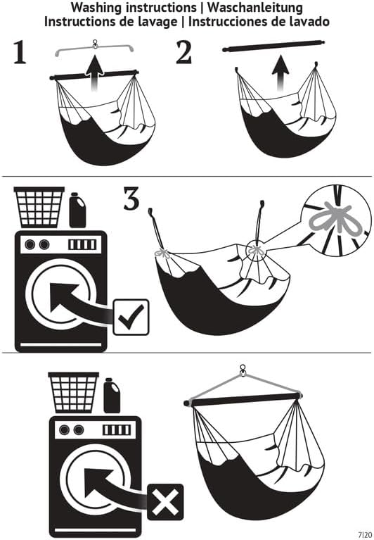 LA SIESTA® - Large Comfort Domingo Hammock Swing Chair & CasaMount - Weather & Tear Resistant Hanging Chair - Outdoor Indoor Hammock Chair w/Suspension Kit for Walls Ceilings Square Beams - Toucan