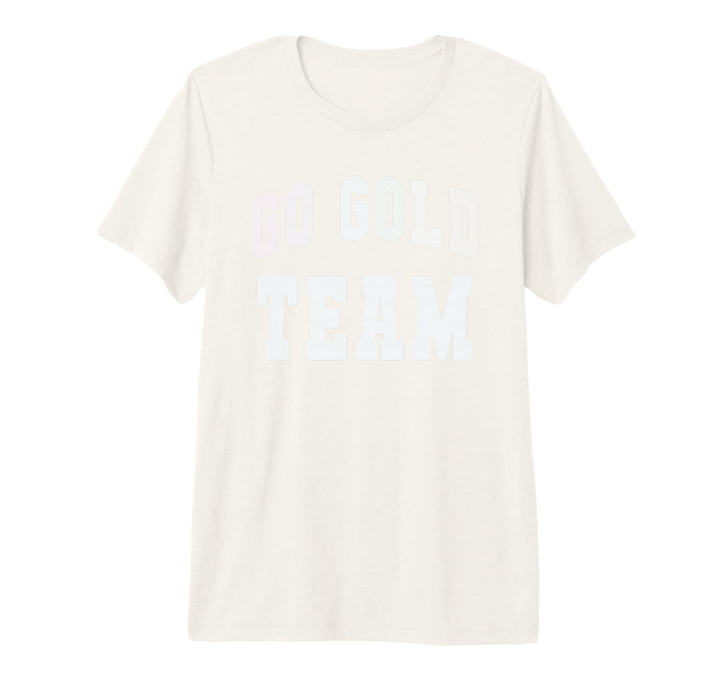 Lets Go Gold Team Spirit Week War T-Shirt - Custom Art Print Men Women
