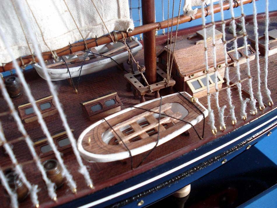 Wooden Atlantic Limited Model Sailboat 32""
