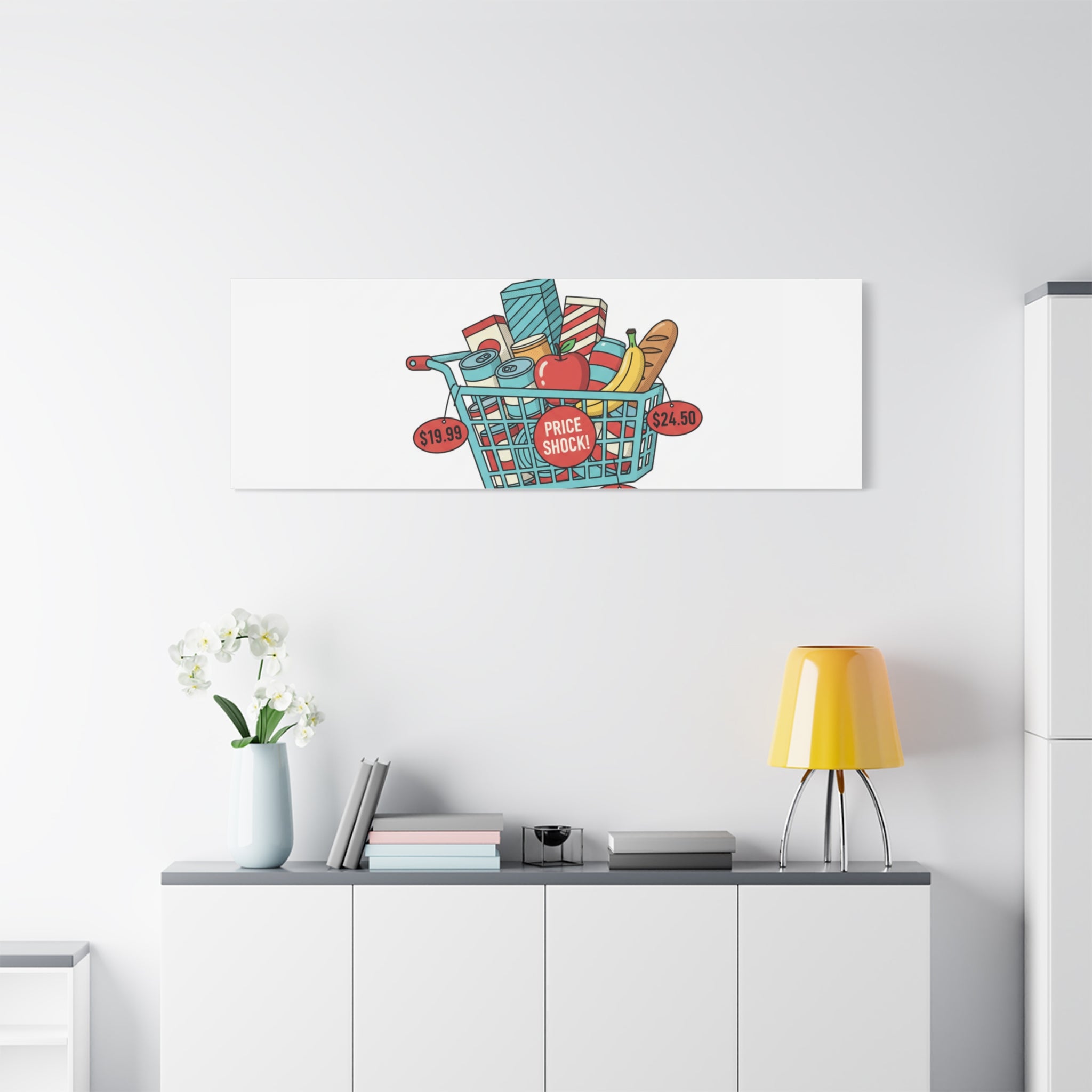 What Happened to the Dollar Menu? Canvas | Grocery Prices Meme, Price Shock Wall Art