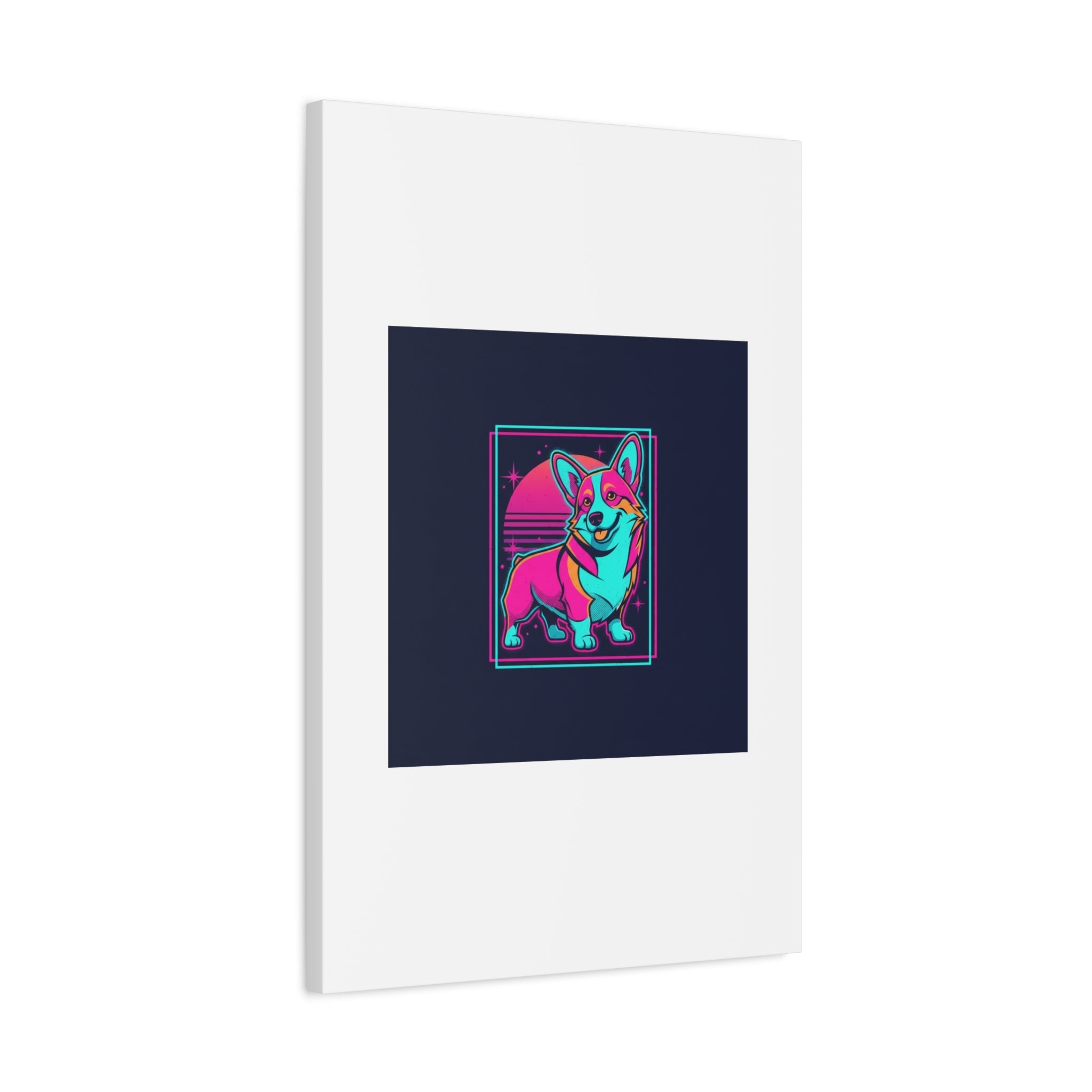 Platonic Love Corgi Canvas | Friendship Valentine, Galentine’s Wall Art