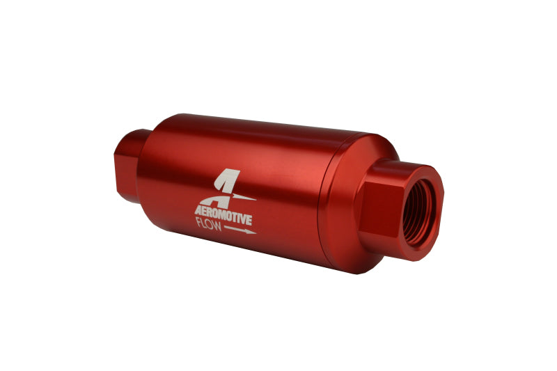 Aeromotive 40 Micron, ORB-10 Red Fuel Filter