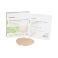 McKesson Silicone Adhesive with Border Silicone Foam Dressing, 7 x 7 Inch Sacral 4845
