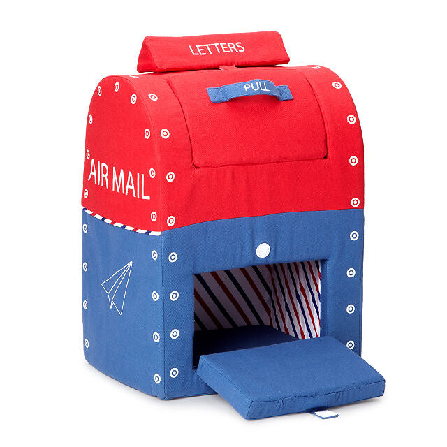 Plush "Air Mail" Post Box — Soft Toddler Post Office Play Toy