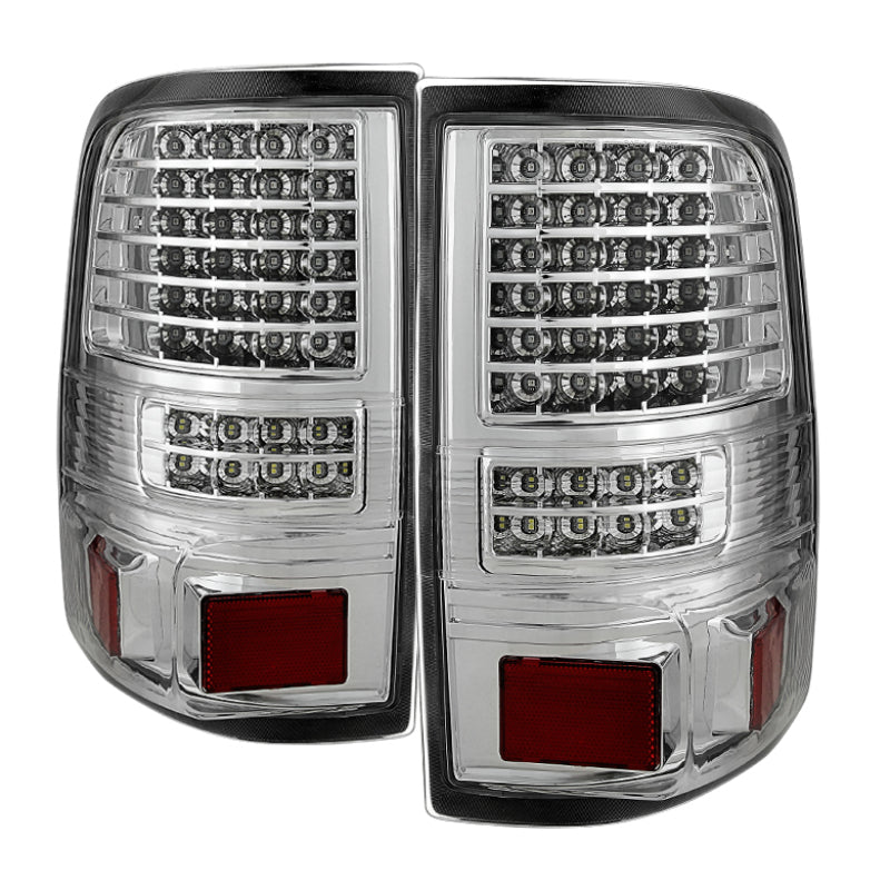 SPYDER Xtune Ford F150 Styleside 04-08 LED Tail Lights Chrome ALT-JH-FF15004-LED-G2-C 9034893