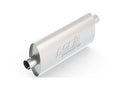 Borla Pro-XS 2.25in Tubing 19in x 4in x 9.5in Oval Notched Center/Offset Muffler 400483