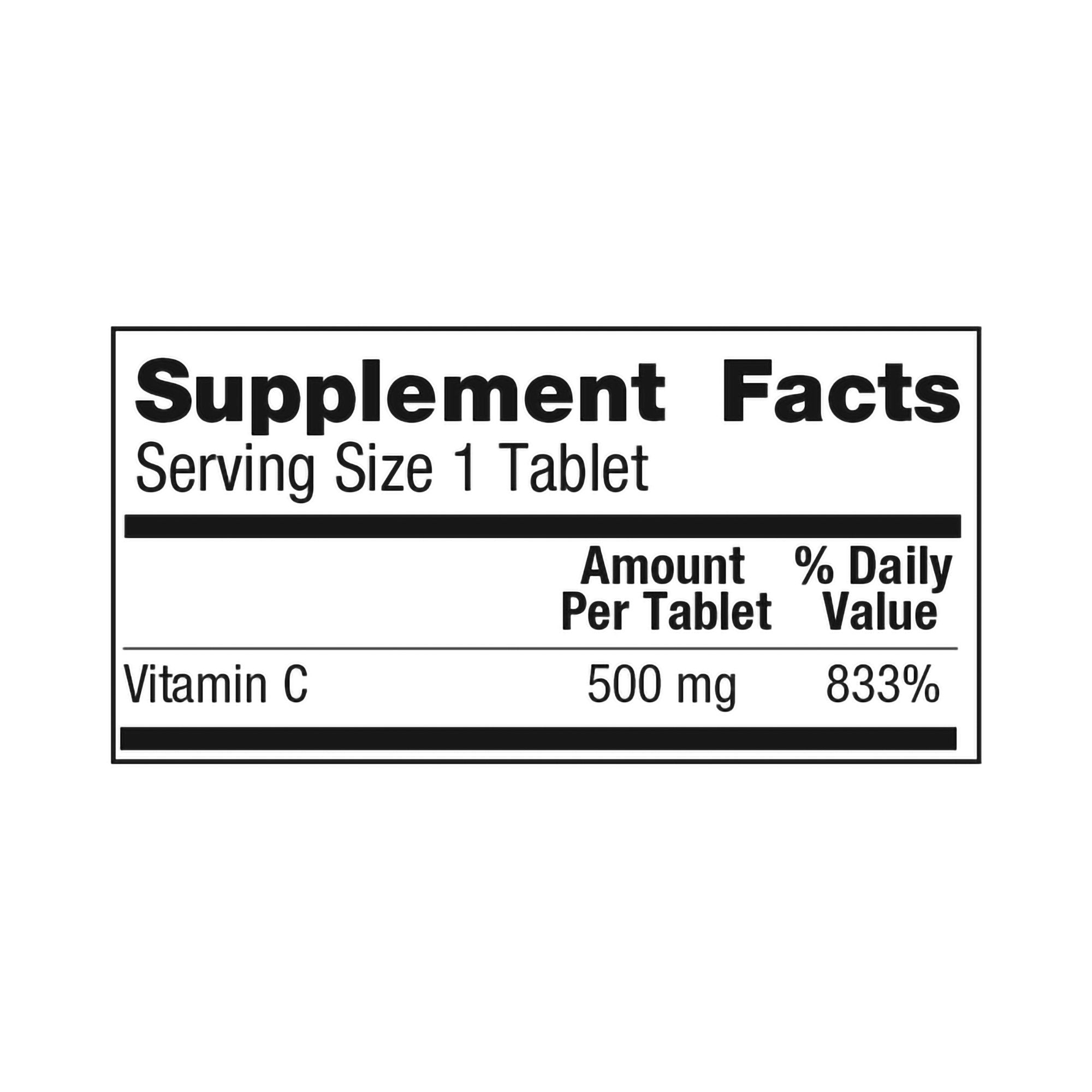 Geri-Care® Ascorbic Acid Vitamin C Supplement 841-50-GCP