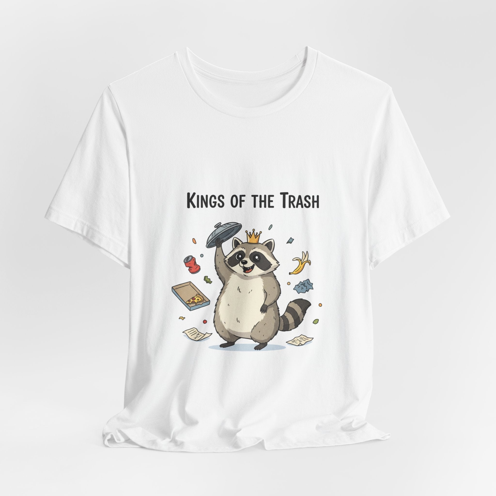 Kings of the Trash Raccoon Tee | trash panda, raccoon doodle