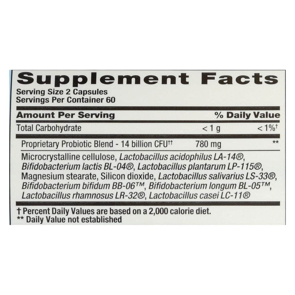 Nutrition Now PB 8 Pro-Biotic Acidophilus for Gut Health - 120 Veggie Caps