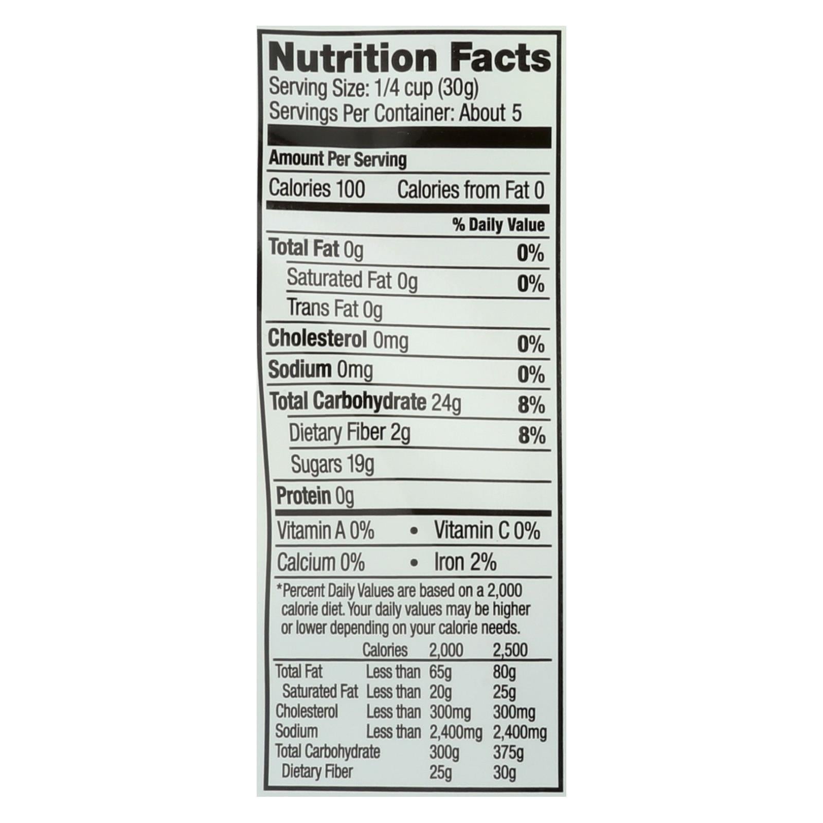 Made In Nature - Organic Dried Cranberries - 5 Oz. (Pack of 6)