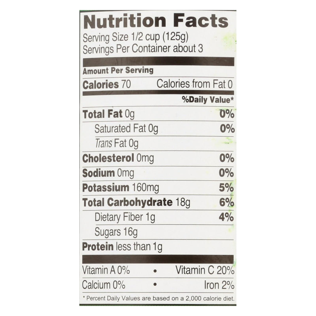 Native Forest Organic Pineapple Chunks, 14 Oz. (Pack of 6)