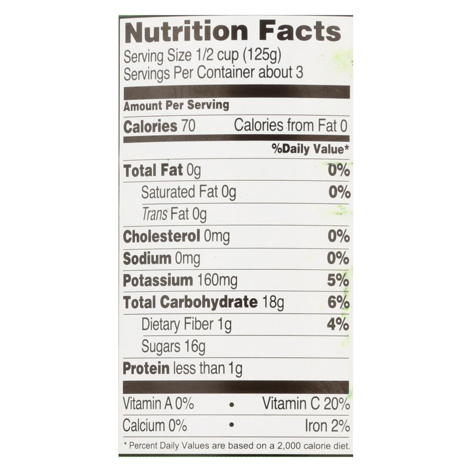Native Forest Organic Pineapple Chunks, 14 Oz. (Pack of 6)