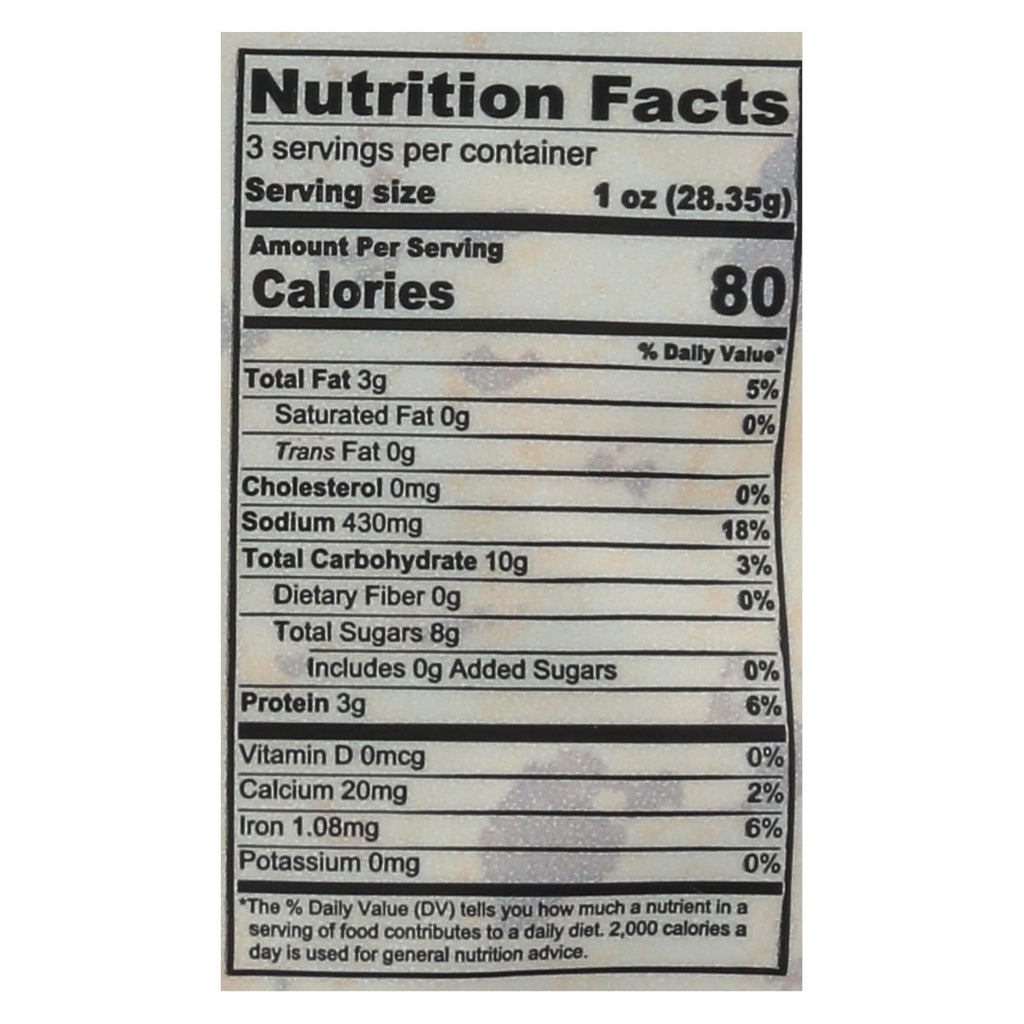 Louisville Vegan Jerky: Carolina BBQ Flavor, 10-Pack, 3 oz