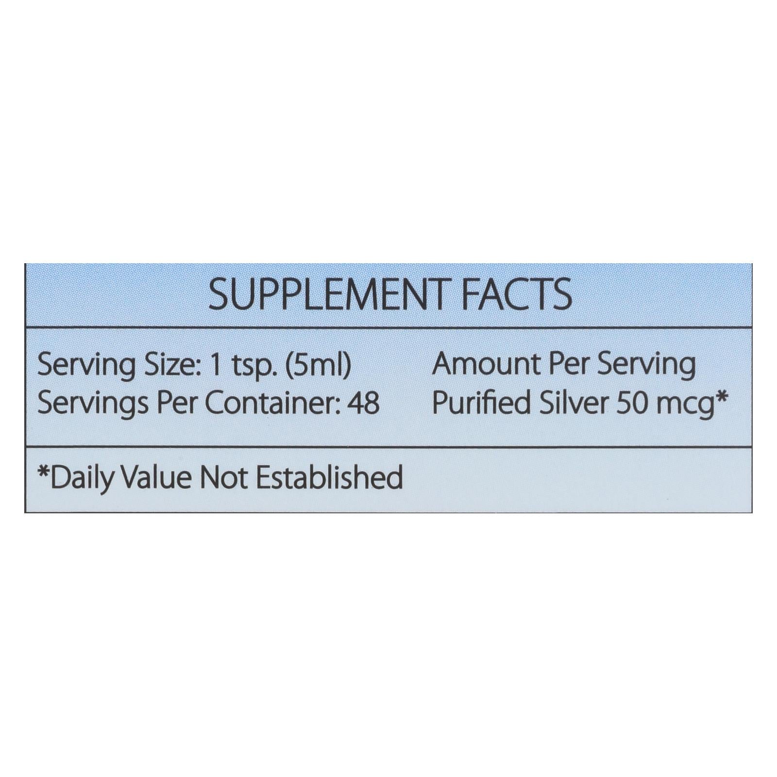 Silver Biotics - Silver Supplement for Daily Immune Support (8 Fl Oz)