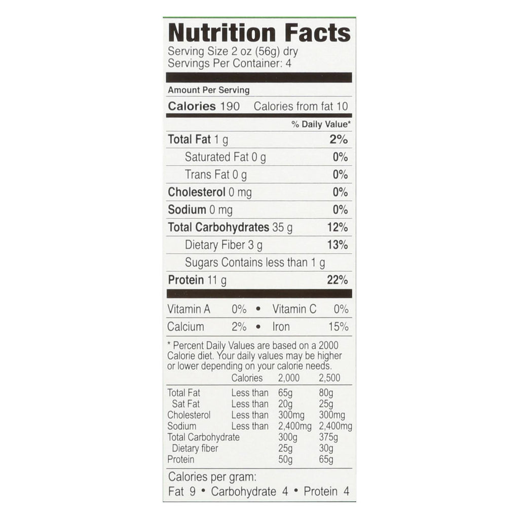 Explore Cuisine Organic Red Lentil Penne, 8 oz, Pack of 6