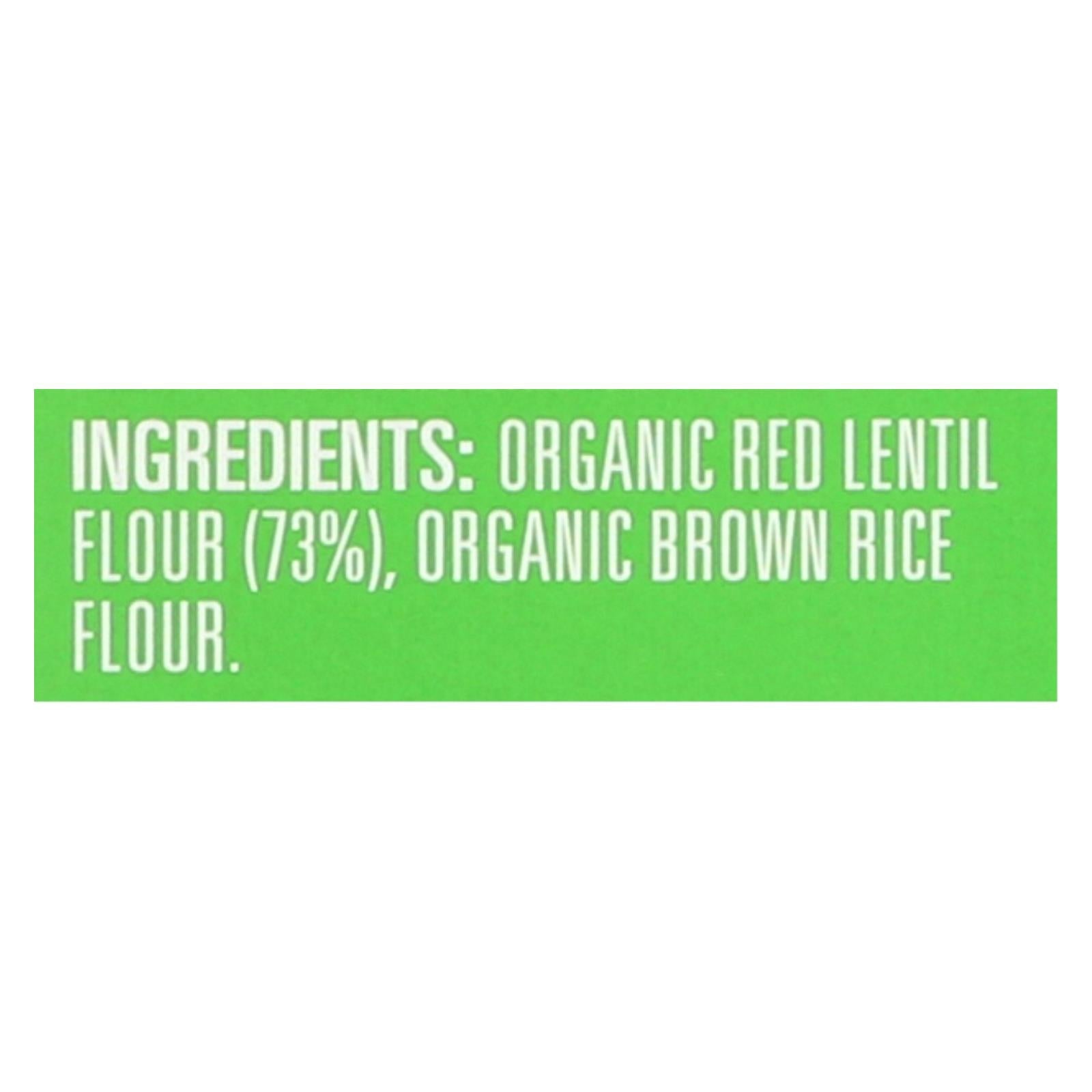 Explore Cuisine Organic Red Lentil Penne, 8 oz, Pack of 6