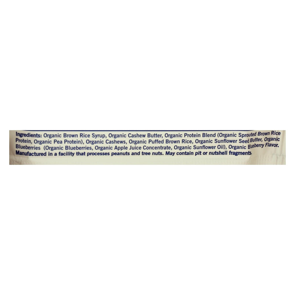 GoMacro Organic Blueberry Cashew Butter Bars, 2.3 oz, Case of 12
