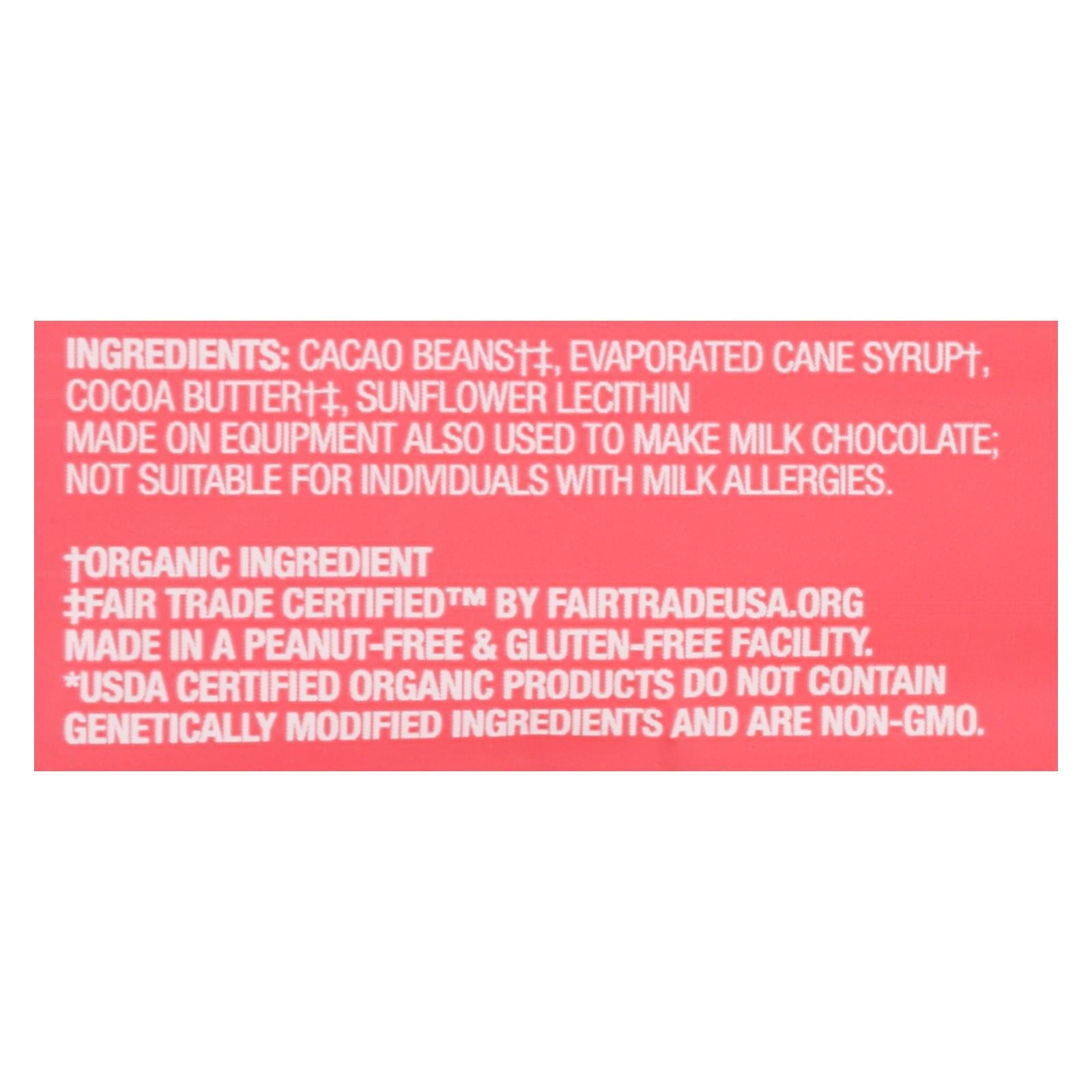 Guittard Organic Bittersweet Baking Wafers, 74% Cacao, 12 Oz. (Pack of 8)